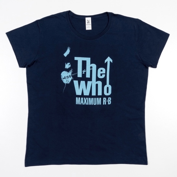 Anvil Tops - The Who Maximum R&B Women’s T-Shirt Soft RARE NWOT